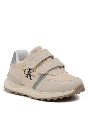 Calvin Klein Jeans Сникърси Low Cut Valcero Sneaker V1B9-80574-1587 M Beige 500 - Mera.bg