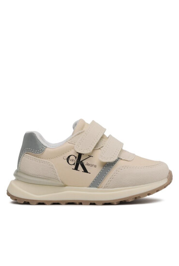 Calvin Klein Jeans Сникърси Low Cut Valcero Sneaker V1B9-80574-1587 M Beige 500 - Mera.bg