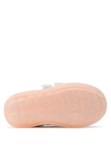 Calvin Klein Jeans Сникърси Low Cut Velcro Sneaker V1A9-80466-1355 S White/Pink X134 - Mera.bg