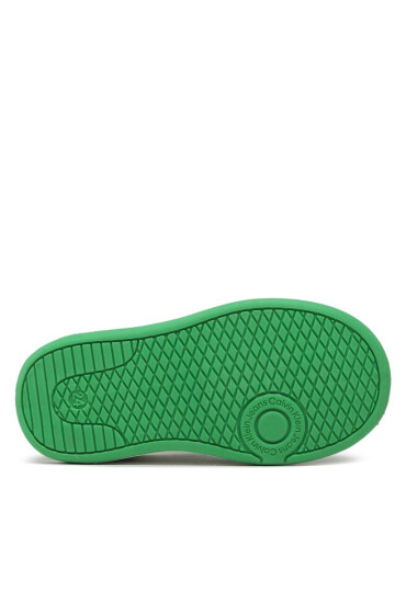 Calvin Klein Jeans Сникърси Low Cut Velcro Sneaker V1X9-80545-1355 Green/White X042 - Mera.bg