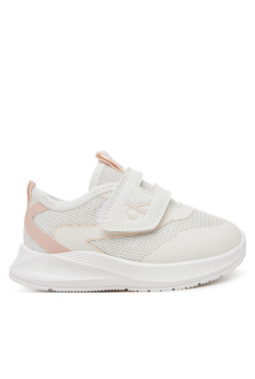 Calvin Klein Jeans Сникърси Low Cut Velcro V1A9-82026-1697A M Бял - Mera.bg