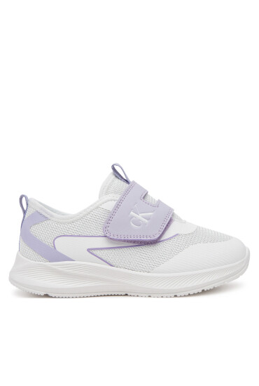 Calvin Klein Jeans Сникърси Low Cut Velcro V1A9-82026-1697X S Бял - Mera.bg