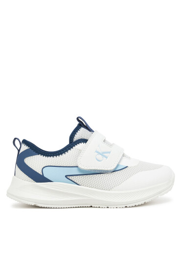 Calvin Klein Jeans Сникърси Low Cut Velcro V1X9-83001-1697YBIA Бял - Mera.bg