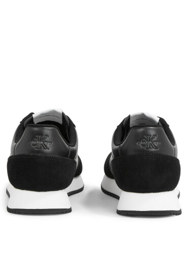 Calvin Klein Jeans Сникърси Retro Runner Low Laceup Ny Pearl YW0YW01056 Черен - Mera.bg