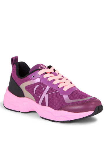 Calvin Klein Jeans Сникърси Retro Tennis Hyper Mesh Wn YW0YW01141 Розов - Mera.bg