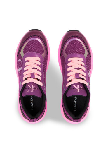 Calvin Klein Jeans Сникърси Retro Tennis Hyper Mesh Wn YW0YW01141 Розов - Mera.bg