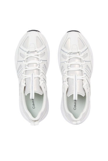 Calvin Klein Jeans Сникърси Retro tennis Laceup YW0YW01044 Бял - Mera.bg