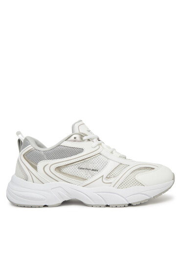 Calvin Klein Jeans Сникърси Retro Tennis Mesh Ml YW0YW01807 Бял - Mera.bg