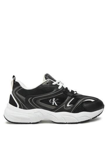 Calvin Klein Jeans Сникърси Retro Tennis Mesh Ml YW0YW01807 Черен - Mera.bg