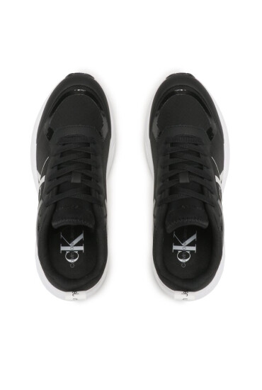 Calvin Klein Jeans Сникърси Retro Tennis Over Mesh Wn YW0YW00946 Черен - Mera.bg