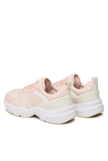 Calvin Klein Jeans Сникърси Retro Tennis Over Mesh Wn YW0YW00946 Розов - Mera.bg