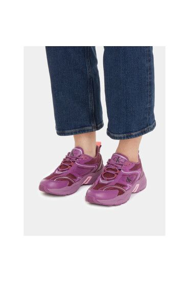 Calvin Klein Jeans Сникърси Retro Tennis Su-Mesh Wn YW0YW00891 Виолетов - Mera.bg