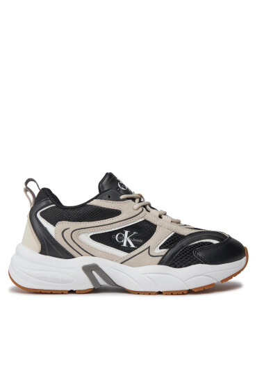 Calvin Klein Jeans Сникърси Retro Tennis Su-Mesh Wn YW0YW00891 Черен - Mera.bg