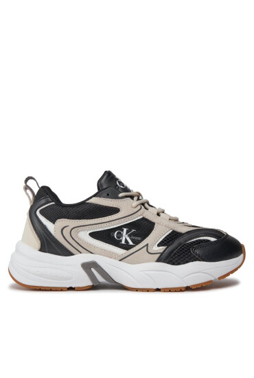 Calvin Klein Jeans Сникърси Retro Tennis Su-Mesh Wn YW0YW00891 Черен - Mera.bg