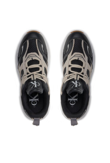 Calvin Klein Jeans Сникърси Retro Tennis Su-Mesh Wn YW0YW00891 Черен - Mera.bg