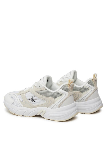 Calvin Klein Jeans Сникърси Retro Tennis Su-Mesh Wn YW0YW00891 Бял - Mera.bg