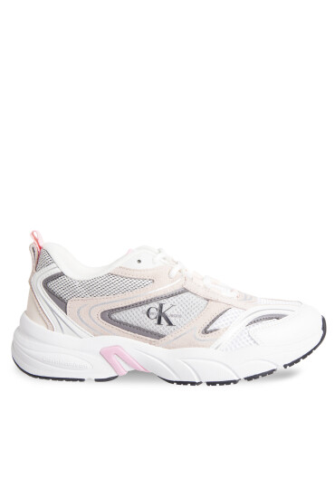 Calvin Klein Jeans Сникърси Retro Tennis Su-Mesh Wn YW0YW00891 Бял - Mera.bg