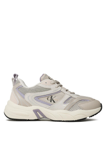 Calvin Klein Jeans Сникърси Retro Tennis Su-Mesh wN YW0YW00891 Бежов - Mera.bg