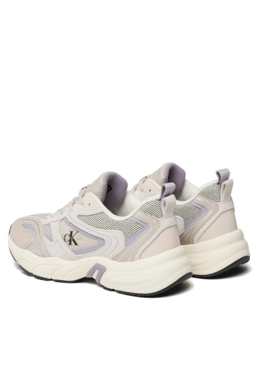 Calvin Klein Jeans Сникърси Retro Tennis Su-Mesh wN YW0YW00891 Бежов - Mera.bg