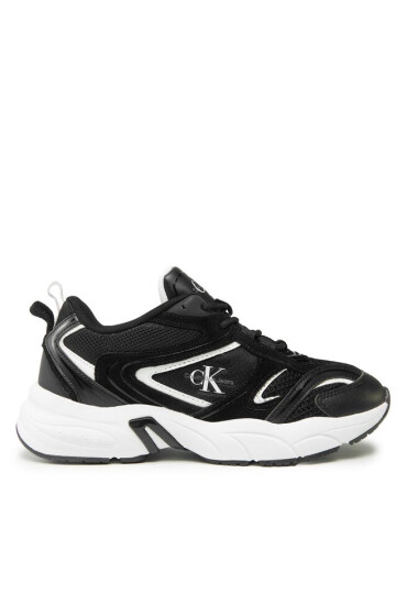 Calvin Klein Jeans Сникърси Retro Tennis Su-Mesh wN YW0YW00891 Черен - Mera.bg