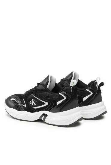 Calvin Klein Jeans Сникърси Retro Tennis Su-Mesh wN YW0YW00891 Черен - Mera.bg