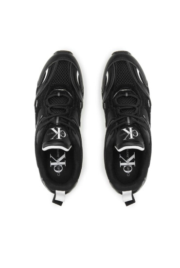 Calvin Klein Jeans Сникърси Retro Tennis Su-Mesh wN YW0YW00891 Черен - Mera.bg