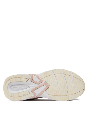 Calvin Klein Jeans Сникърси Retro Tennis Su-Mesh Wn YW0YW00891 Бежов - Mera.bg