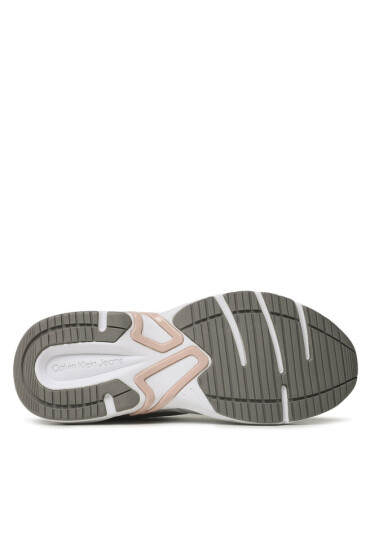 Calvin Klein Jeans Сникърси Retro Tennis Su-Mesh YW0YW00891 Сив - Mera.bg