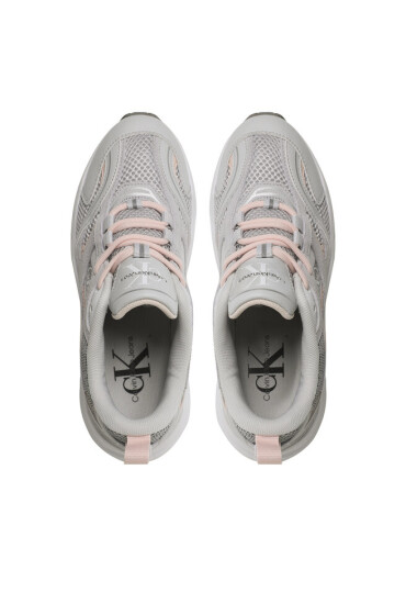 Calvin Klein Jeans Сникърси Retro Tennis Su-Mesh YW0YW00891 Сив - Mera.bg