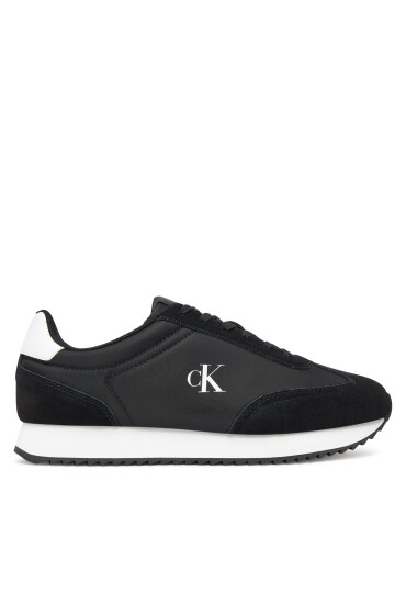 Calvin Klein Jeans Сникърси Runner Laceup Mg Nylon Mix YW0YW01828 Черен - Mera.bg