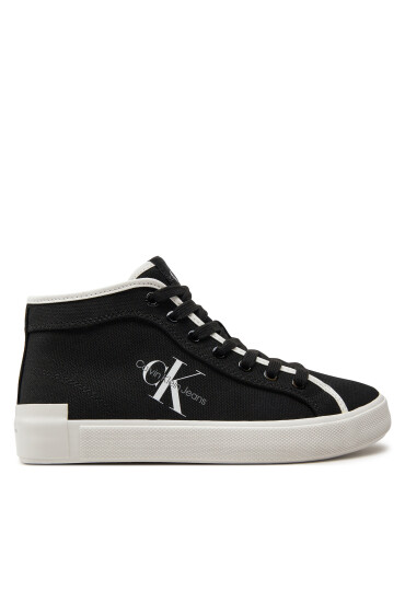 Calvin Klein Jeans Сникърси Skater Vulcanized High Cs Ml Mr YW0YW01454 Черен - Mera.bg