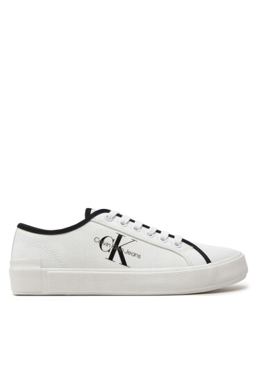 Calvin Klein Jeans Сникърси Skater Vulcanized Low Cs Ml Mr YW0YW01453 Бял - Mera.bg