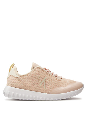Calvin Klein Jeans Сникърси Spor Run Eva Slipon Over Mesh Wn YW0YW00937 Розов - Mera.bg