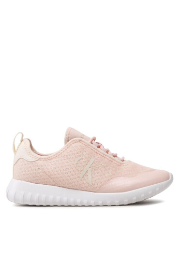 Calvin Klein Jeans Сникърси Spor Run Eva Slipon Over Mesh Wn YW0YW00937 Розов - Mera.bg