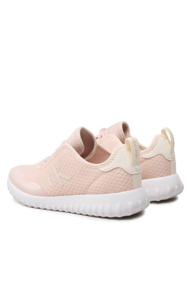 Calvin Klein Jeans Сникърси Spor Run Eva Slipon Over Mesh Wn YW0YW00937 Розов - Mera.bg