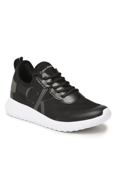 Calvin Klein Jeans Сникърси Sporty Runner Eva Slipon YW0YW00687 Черен - Mera.bg