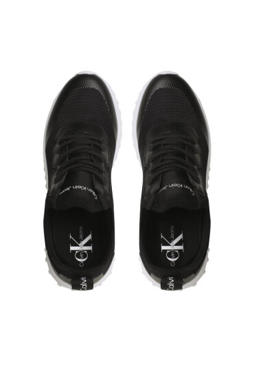 Calvin Klein Jeans Сникърси Sporty Runner Eva Slipon YW0YW00687 Черен - Mera.bg