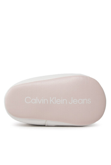 Calvin Klein Jeans Сникърси V0A4-80780-1582 White/Pink X134 - Mera.bg