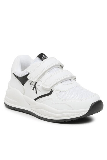 Calvin Klein Jeans Сникърси V1B9-80735-0208A491 S white/black - Mera.bg
