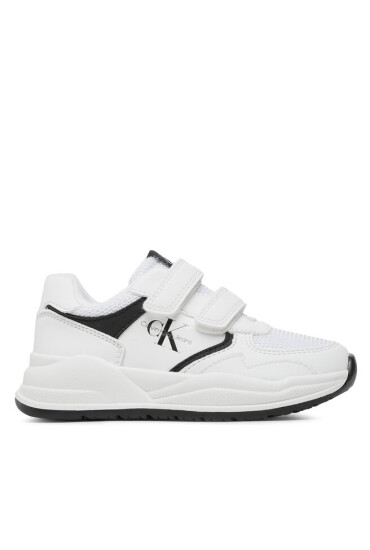 Calvin Klein Jeans Сникърси V1B9-80735-0208A491 S white/black - Mera.bg
