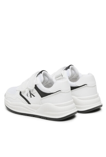 Calvin Klein Jeans Сникърси V1B9-80735-0208A491 S white/black - Mera.bg