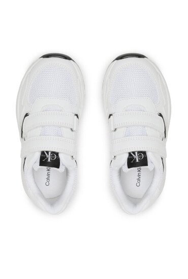 Calvin Klein Jeans Сникърси V1B9-80735-0208A491 S white/black - Mera.bg