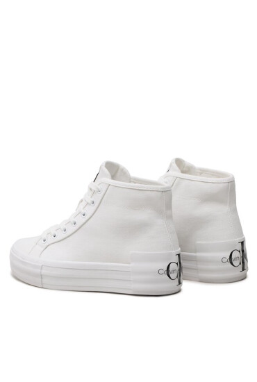 Calvin Klein Jeans Сникърси Vulc Flatform Bold Essential YW0YW01031 Бял - Mera.bg