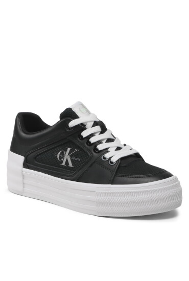 Calvin Klein Jeans Сникърси Vulc Flatform Bold Fluo Contr YW0YW00904 Черен - Mera.bg