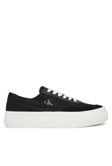 Calvin Klein Jeans Сникърси Vulc Flatform Low Cv Mix Mg YW0YW01770 Черен - Mera.bg