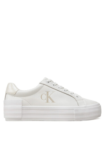 Calvin Klein Jeans Сникърси Vulc Flatform YW0YW01613 Бял - Mera.bg