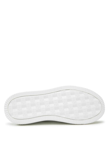 Calvin Klein Jeans Сникърси Chunky Cupsole Laceup Mix YW0YW01046 Бял - Mera.bg