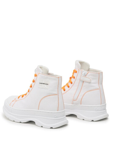 Calvin Klein Jeans Зимни обувки Lace Up Bootie trzew S White 100 - Mera.bg