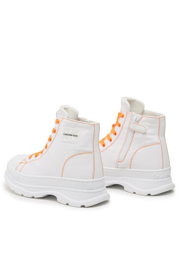 Calvin Klein Jeans Зимни обувки Lace-Up Bootie V3X5-80603-0890 M White 100 - Mera.bg
