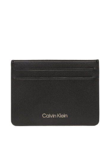 Calvin Klein Калъф за кредитни карти Ck Concise Cardholder 6Cc K50K510601 Черен - Mera.bg